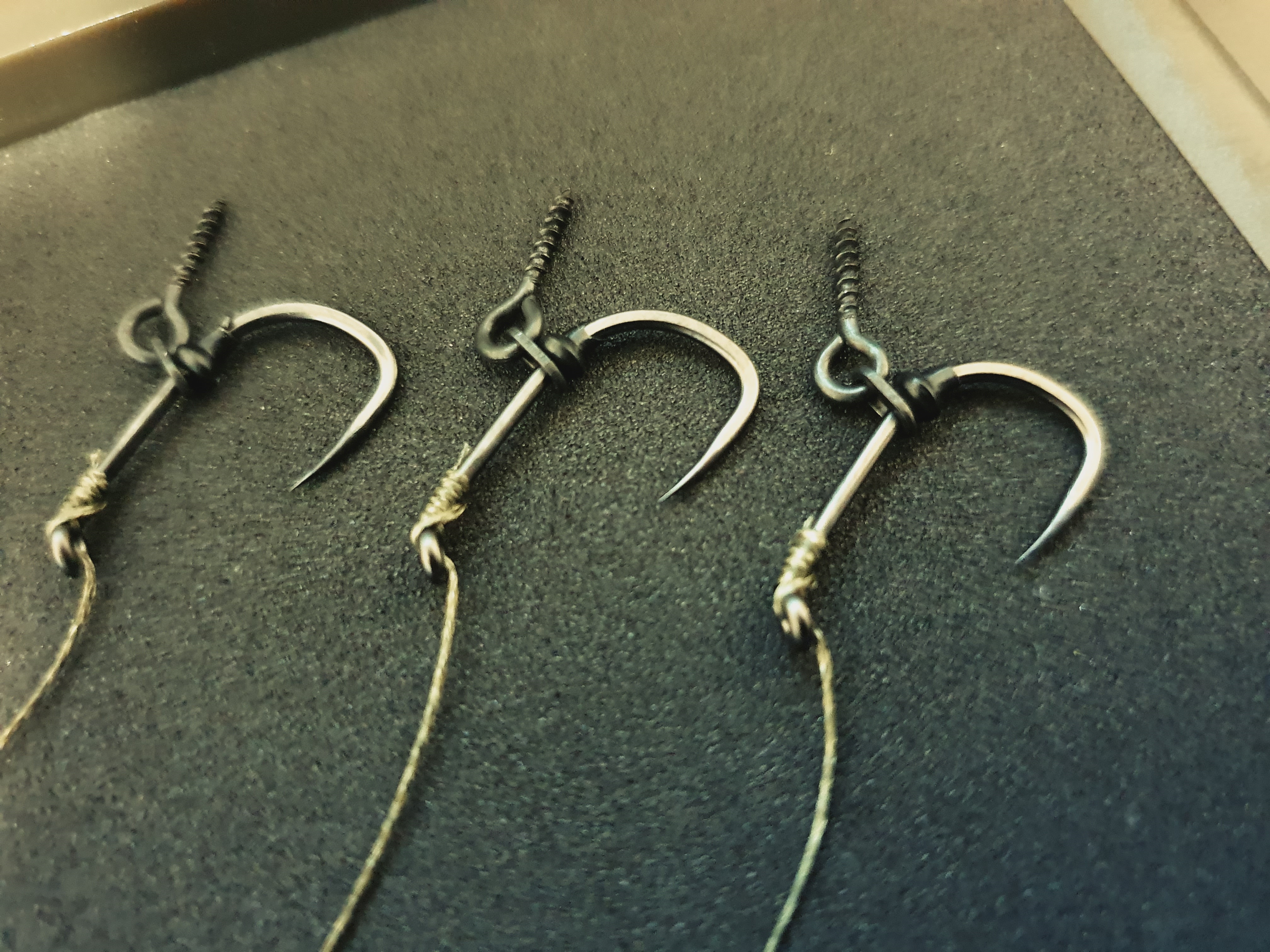 pre tied carp rig
